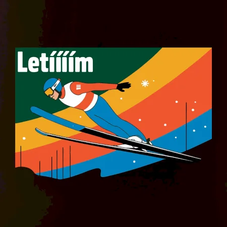 Letím Skokan na lyžiach