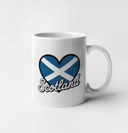 Scotland Srdce s vlajkou