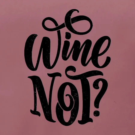 Wine not - čierna