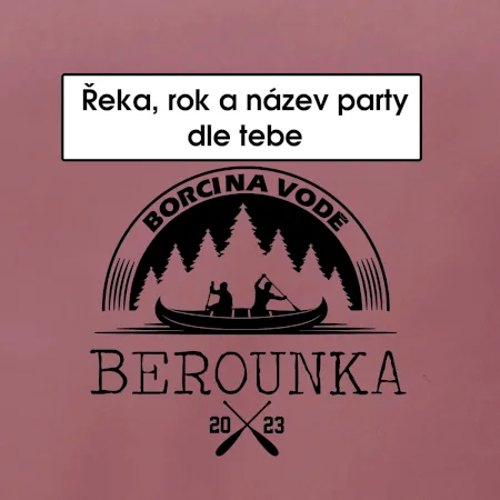 K vode - Kanoe les (vlastný nápis)