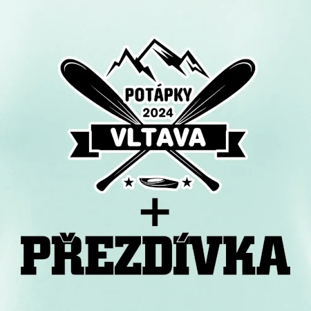 K vode - pádla hory (vlastný nápis)