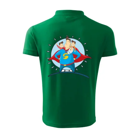 Táta superman - kluk, kluk a dítě