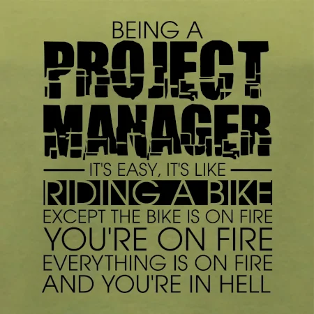 Being A Project Manager - bike
