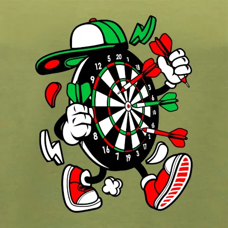 Šipkár  kreslený terč