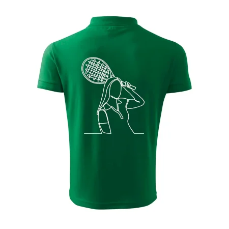 Tenistka jedným ťahom