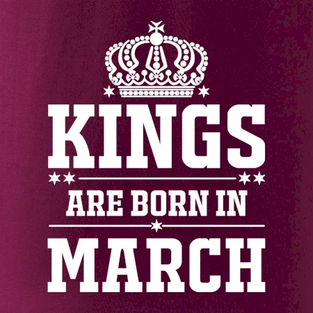 Kings are born in March