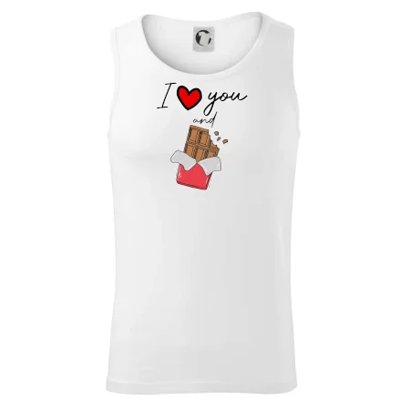 I love you and chocolate