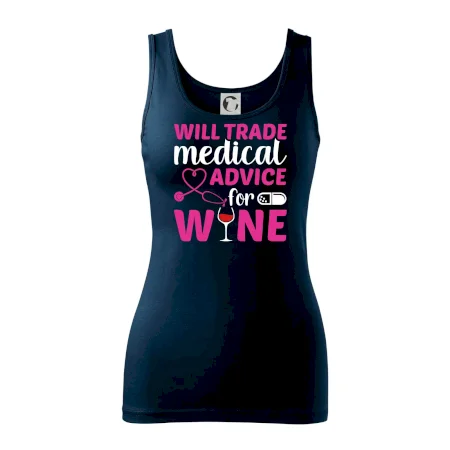 Will trade medical advice for wine