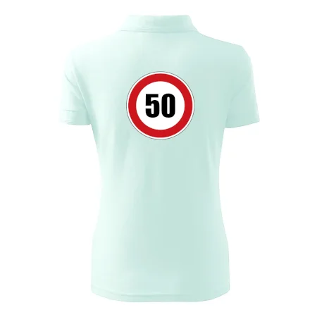 Dopravná značka - obmedzenie rýchlosti 50