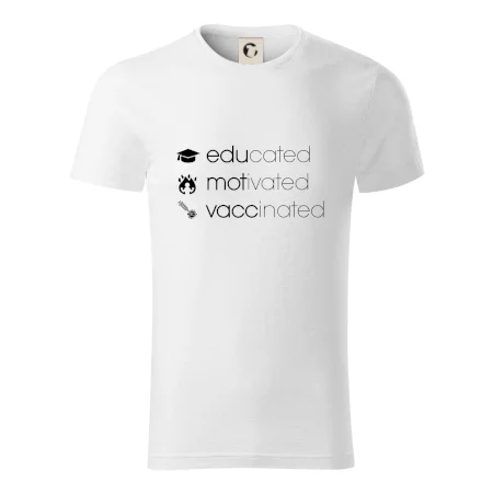Educated motivated vaccinated