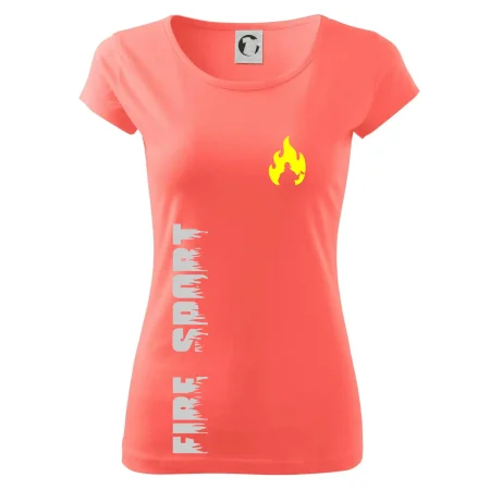 Hasiči - Váš názov - FLUO + Reflexná potlač