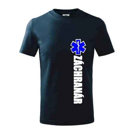 Nápis Záchranár + hviezda