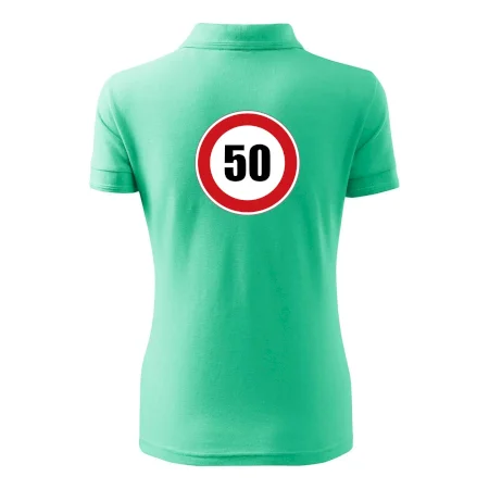 Dopravná značka - obmedzenie rýchlosti 50