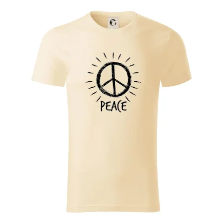 Peace symbol čiernobiely