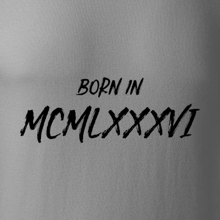 Born in - Rímske číslo 1986