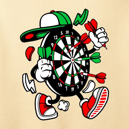 Šipkár  kreslený terč