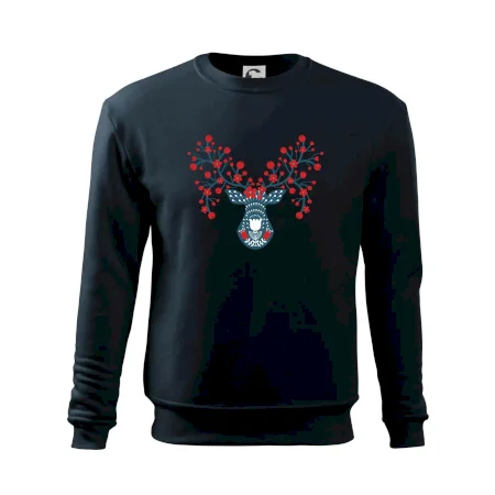 Folklór - jeleň s červenými plodmi