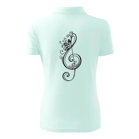 Husľový kľúč kvety