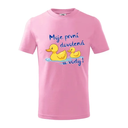 Moje první dovolená u vody - holčička