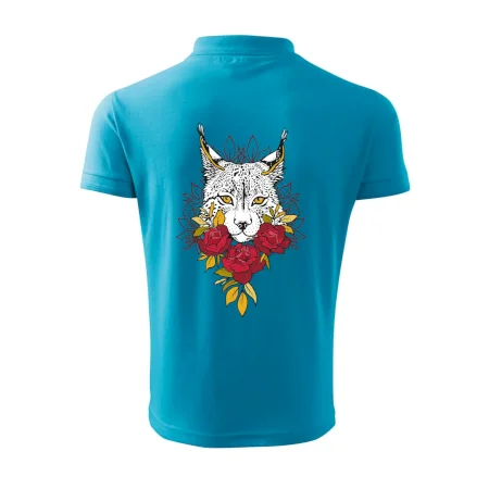 Rys s červenými ružami (Pecka design)