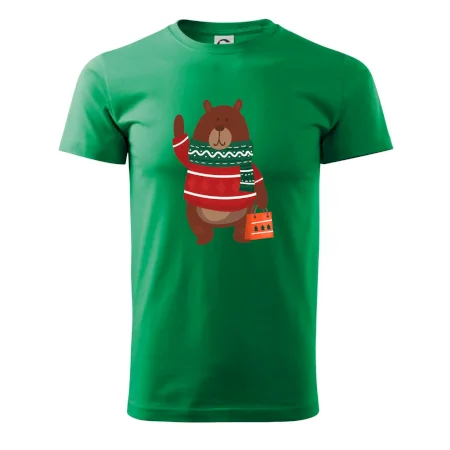 Medveď s darčekom