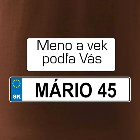 ŠPZ Meno a vek