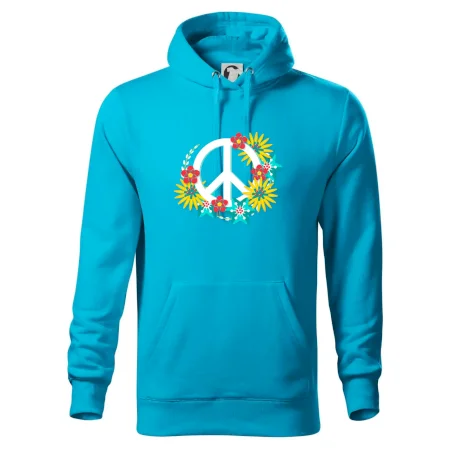 Peace symbol abstraktný