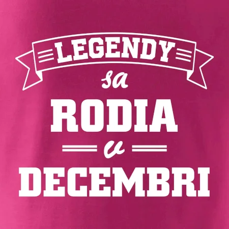 Legendy sa rodia v decembri