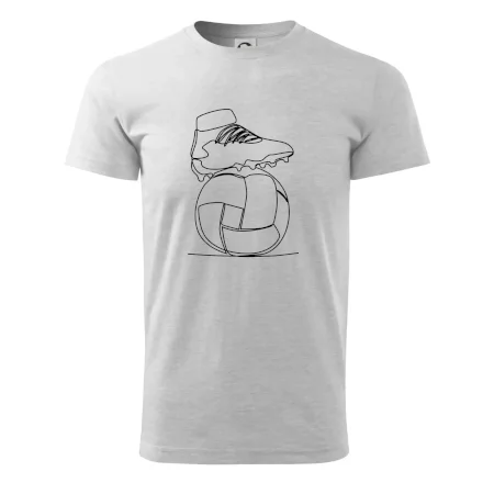 Futbalová lopta kopačka jedným ťahom
