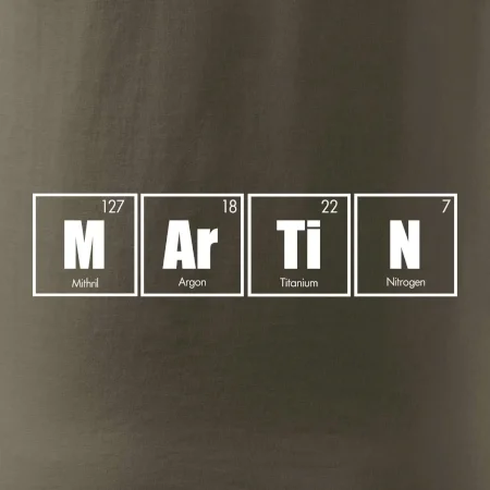 Periodická tabuľka Martin