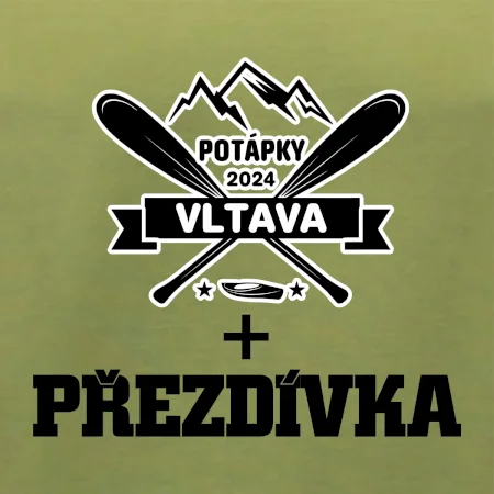 K vode - pádla hory (vlastný nápis)
