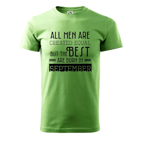 All men are created equal september