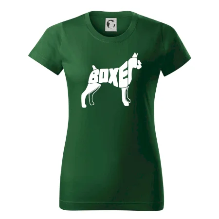 Boxer nápis v tele