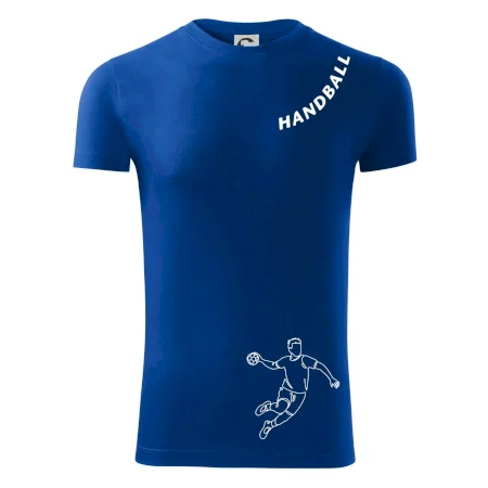 Handball nápis šikmo