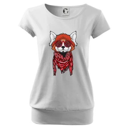 Červená panda hipster