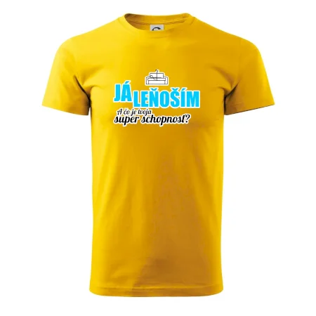Já leňoším - tvoja super schopnosť - rovný