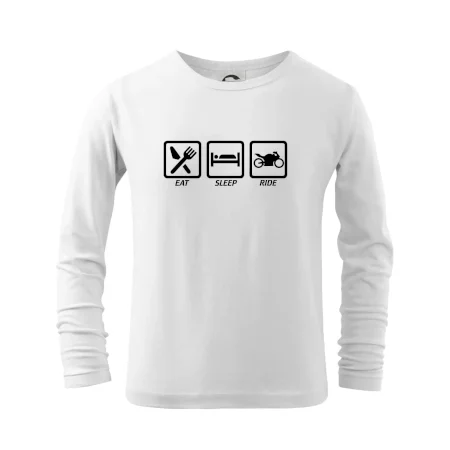 Eat sleep ride - cesta