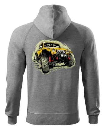 Žltý offroad s navijakom