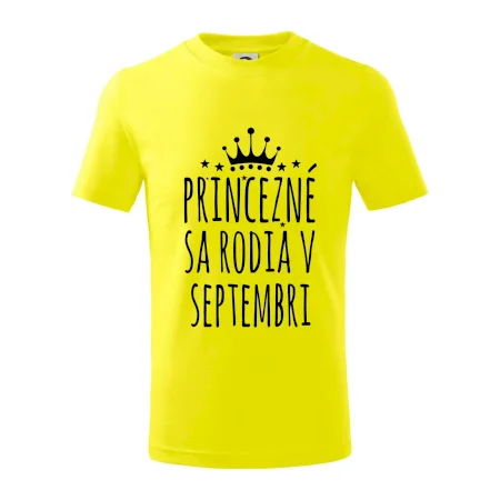 Princezné sa rodia v októbri