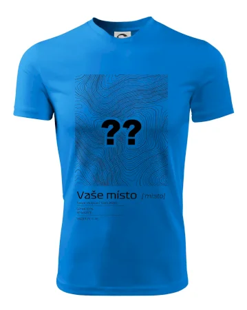 Vaše miesto - vrstevnice v obdĺžniku