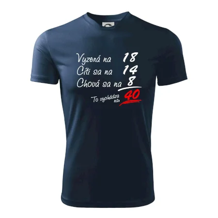 Vyzerá, cíti sa, chová sa - 40 rokov