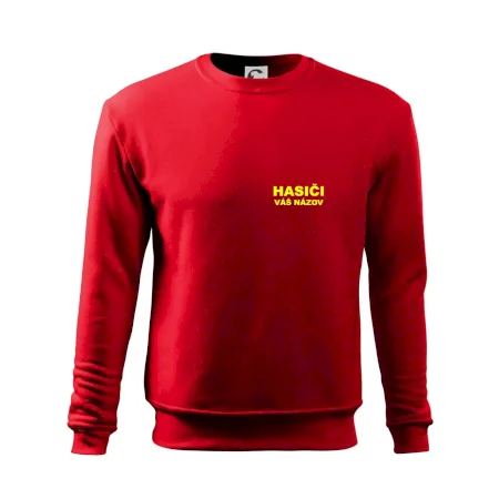 Hasiči - žltý nápis - váš názov zboru