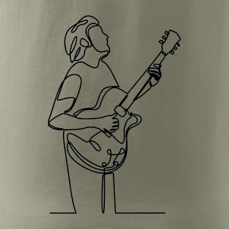 Gitarista jedným ťahom