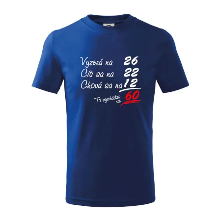 Vyzerá, cíti sa, chová sa - 60 rokov