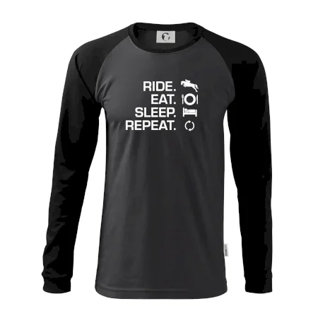 Ride Eat Sleep Repeat Kôň