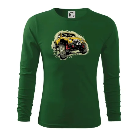 Žltý offroad s navijakom