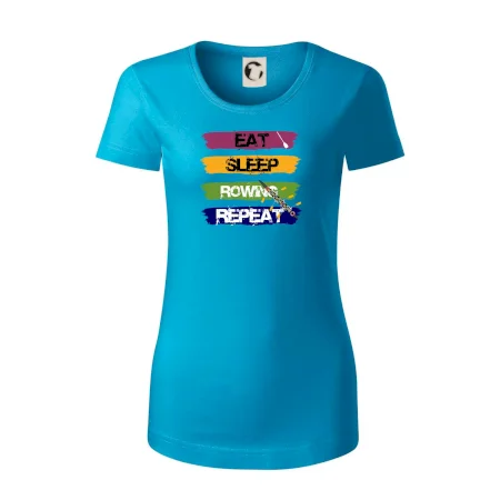 Eat sleep rowing repeat farebné
