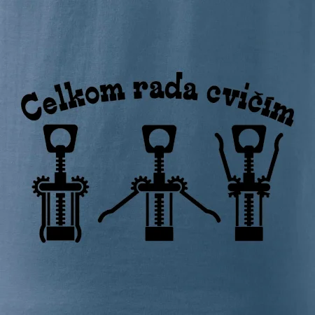 Celkom rada cvičím