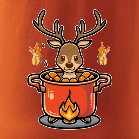 Hrnec s jelenem