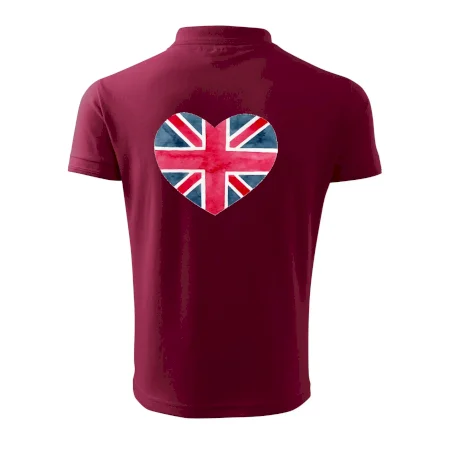 Britské srdce maľované